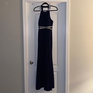 Navy Evening Gown